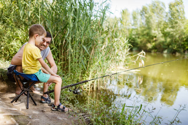 istock Fishing with my grandfather 1365133721