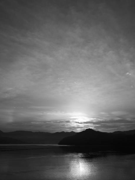 istock Daecheong Lake sunrise scenery in Korea 1365134525