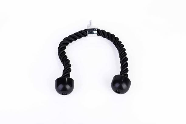 istock Tricep Rope Exerciser isolated on white background. 1365135298