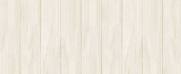 istock Wood color texture vertical banner for background. Surface light clean of table top view. Natural patterns for design art work and interior or exterior. Grunge old white wood board wall pattern 1365140143