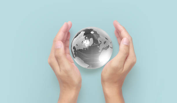 istock Globe in hand,Energy saving concept, image furnished by NASA 1365146790