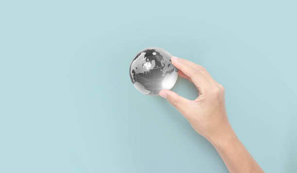 istock Globe in hand,Energy saving concept, image furnished by NASA 1365146791
