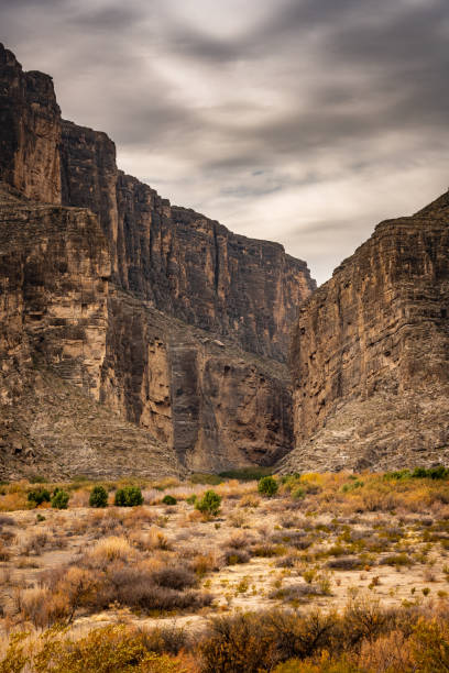 istock Dark Clouds Hang Over Santa Elana Canyon 1365147880