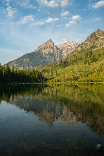istock Grand Teton Reflection Obscured By Rippling Water 1365148594