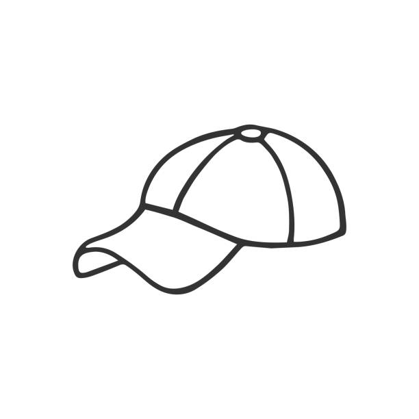 Baseball Cap Drawing Stock Photos, Pictures & Royalty-Free Images - iStock