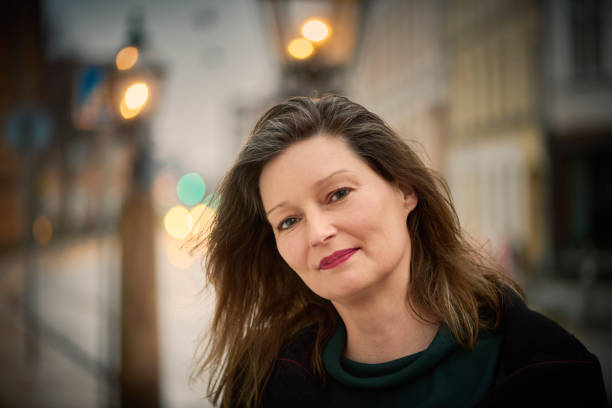 istock Low light portrait in street 1365150525