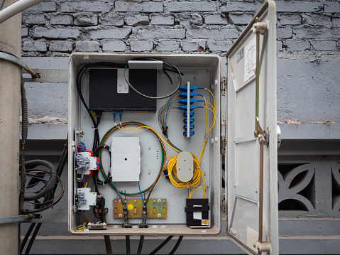 Outdoors Electrical box