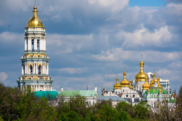 istock Kiev Pechersk Lavra against the blue sky.