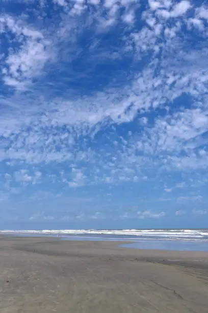 Superagui beach in the state of Paraná on the south coast of Brazil