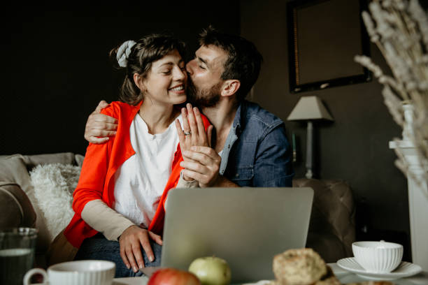istock We have a happy news 1365156178