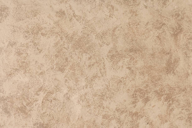 istock An old beige concrete wall background. A painted plaster wall texture. 1365163246