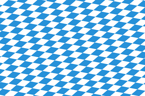 Beer Fest - White-blue background (Bavarian flag).