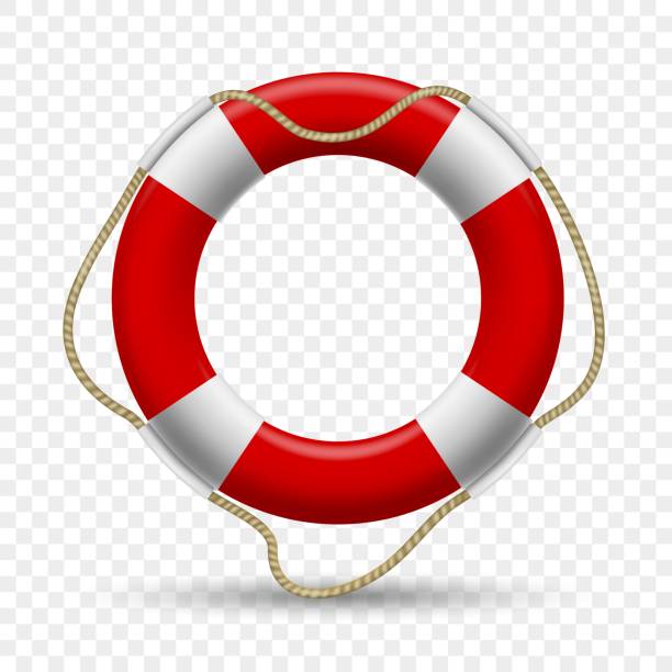 ilustrações de stock, clip art, desenhos animados e ícones de lifebuoy on transparent - rescue