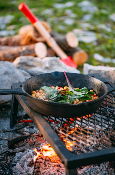 istock Vegan food in a cast Iron Pan 1365168998