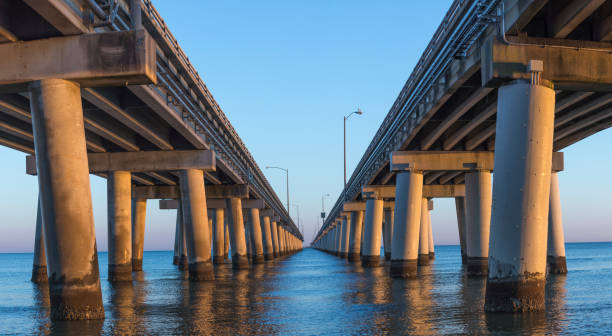 istock Underneath the Hampton Roads Bay Bridge Tunnel 1365170800
