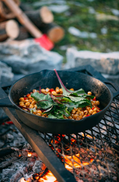 istock Vegan food in a cast Iron Pan 1365170951