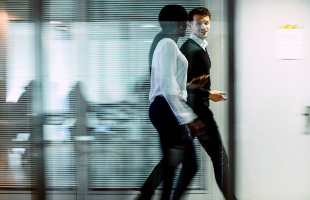 Business people having a meeting