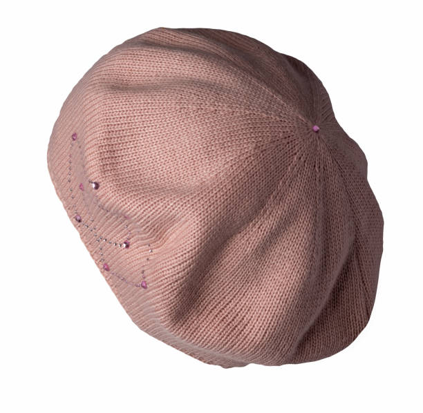 istock female  beret isolated on white background. autumn accessory 1365172250