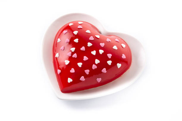 istock Heart shaped cake for Valentine's Day or mother's day 1365174098