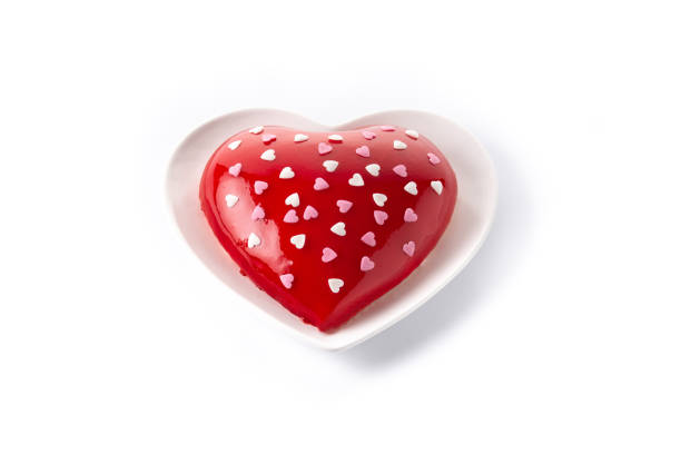 istock Heart shaped cake for Valentine's Day or mother's day 1365174141