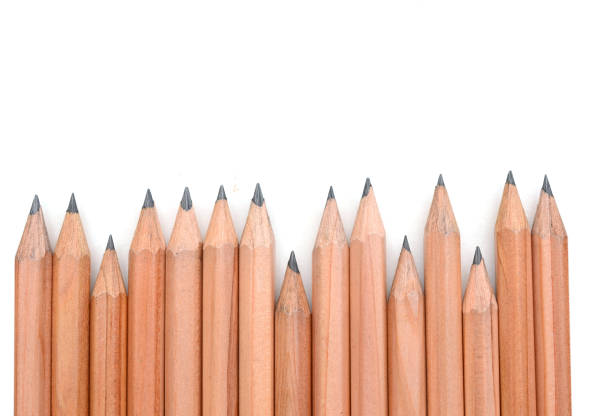 istock Set of wooden pencils 1365176428