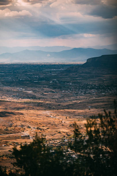 Landscape in Oaxaca, Mexico