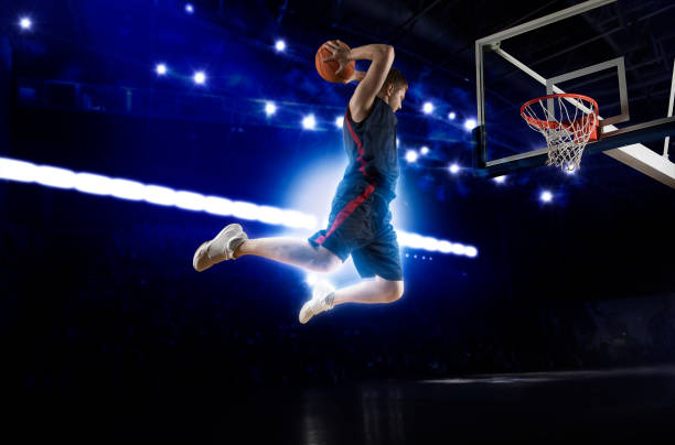 man basketball player - basketball sport storm star imagens e fotografias de stock