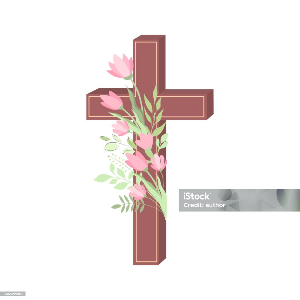 Thánh Giá Phục Sinh Của Chúa Thánh Thần Hình minh họa Sẵn có - Tải ...