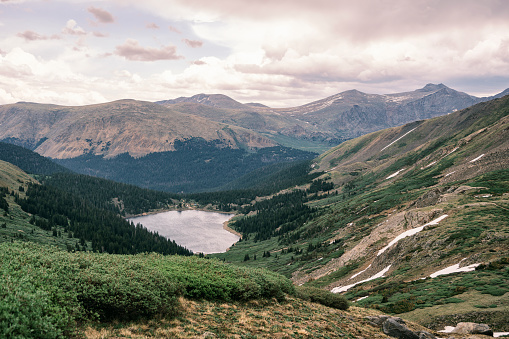 Mount Evans Wilderness in the Rocky Mountains, Colorado in United States, Colorado, Denver