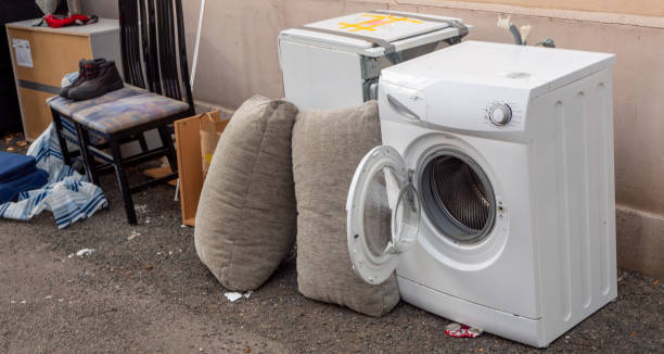 istock Panorama washing machine and laundry recycling 1365204257