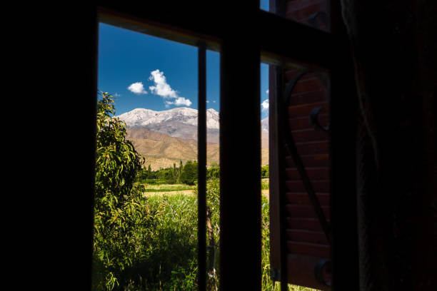 istock Andes Mountains seen through a window in Cachi, Salta, Argentina 1365205510