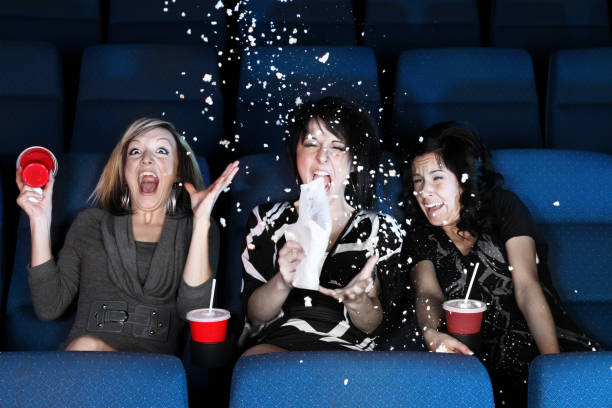 istock girls watching a movie 136520648