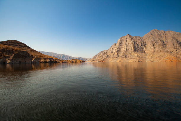 fjords of musandam peninsula, oman.