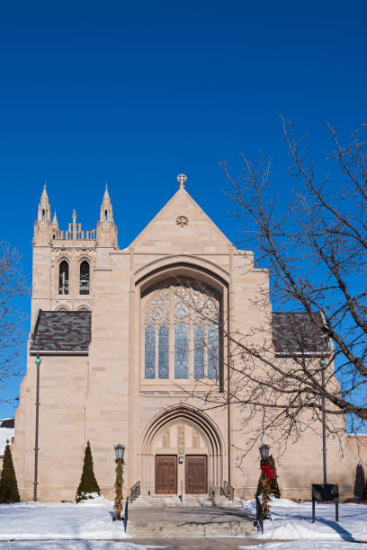 istock landmark gothic style church front in hill district st paul 1365207893