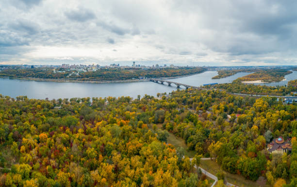 istock Panorama of Kiev.