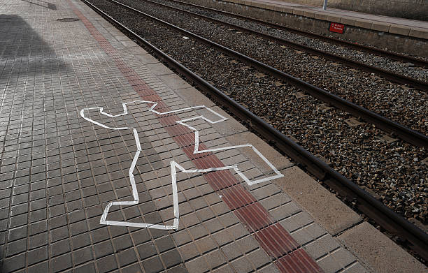 istock murder scene on the train tracks in colour 136521765