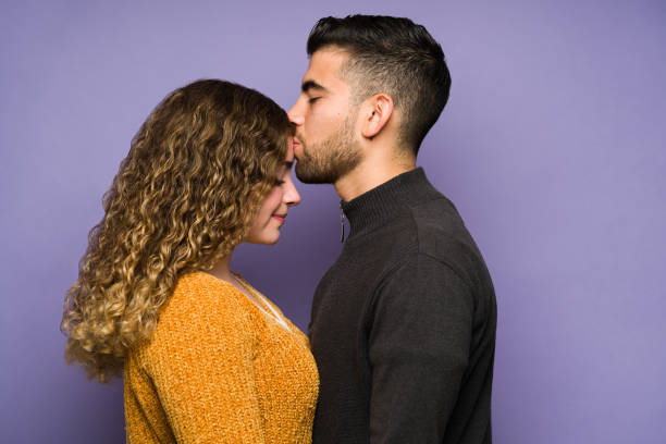 Profile of a loving boyfriend and his partner