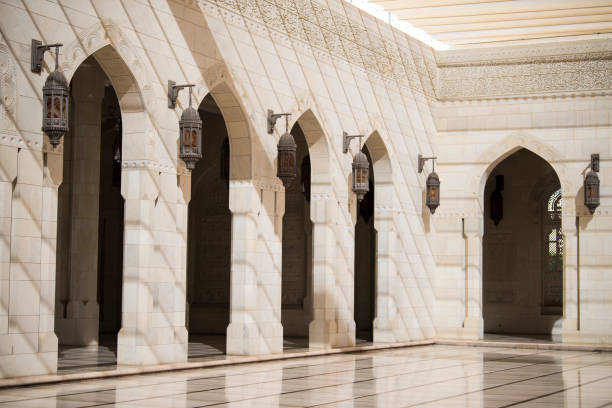 istock Sultan Qaboos grand mosque in Muscat,Oman. 1365230134