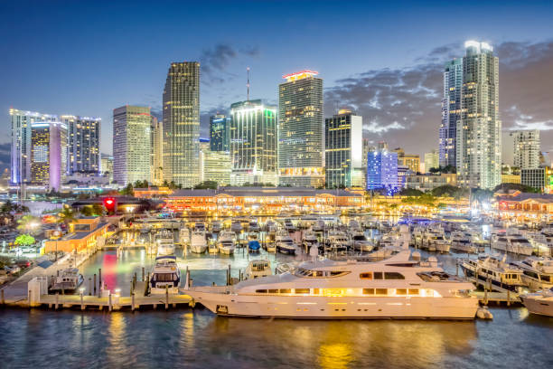 istock Miami Skyline Florida USA 1365231910