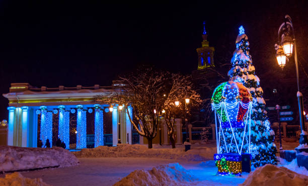 istock New Year in Kharkov.