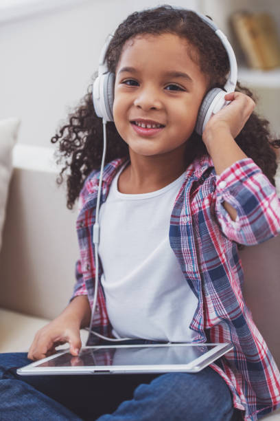 istock Little Afro-American girl 1365244998