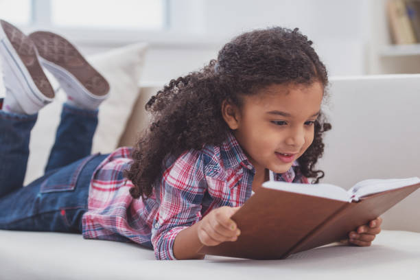 istock Little Afro-American girl 1365245600
