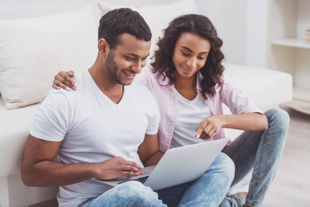 istock Happy Afro-American couple 1365245720