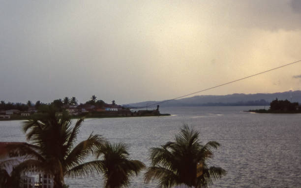 istock Panorama on the Izabal lake in Guatemala 1365245794