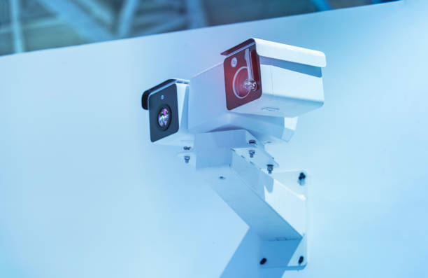 istock Control Recording And Inspection Electronic Cameras. Protection Property System Technology 1365258489