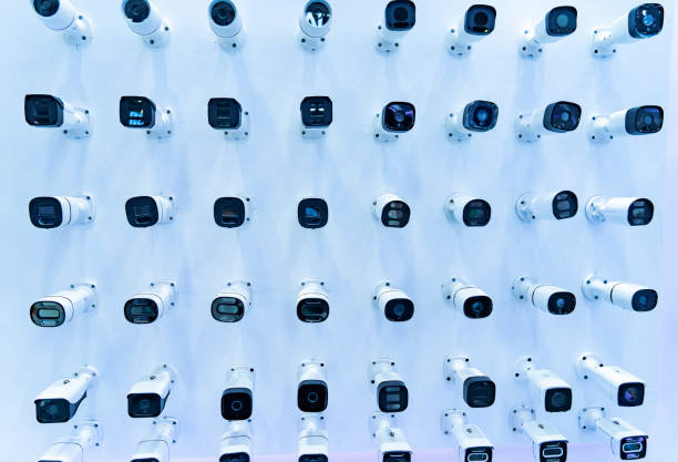 istock Control Recording And Inspection Electronic Cameras. Protection Property System Technology 1365259315