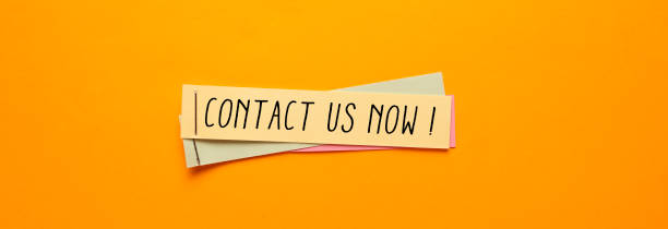 istock Close up of Contact Us Word 1365264790