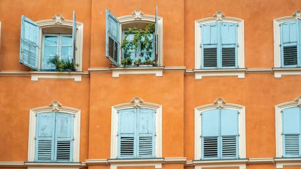 istock Classic building in Menton, France 1365268640