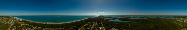 istock Aerial panorama Fort Pierce Inlet 1365282622