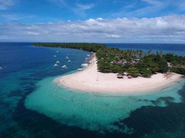 istock a small coral island with a white beach a drone picture 1365292218